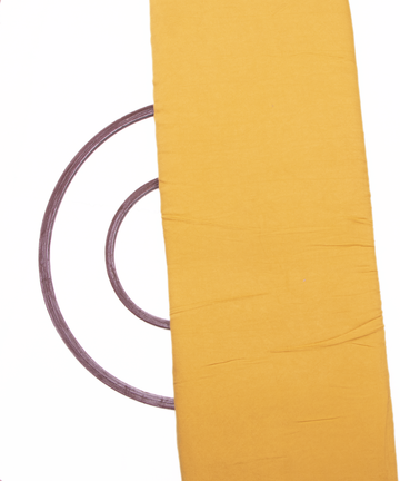 Mustard Yellow Colour Plain Modal Silk Fabric